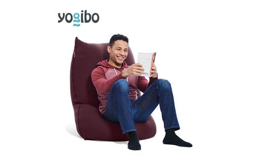 【ディープパープル】39-L-9　Yogibo Lite（ヨギボー ライト）※離島への配送不可