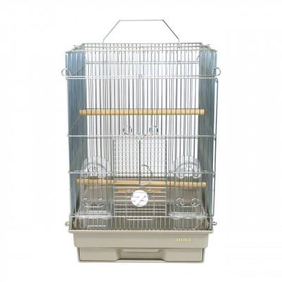 ふるさと納税 みよし市 HOEIの鳥かご　小鳥用手のりケージ　35手のりG　ミラルナグレー |  | 03