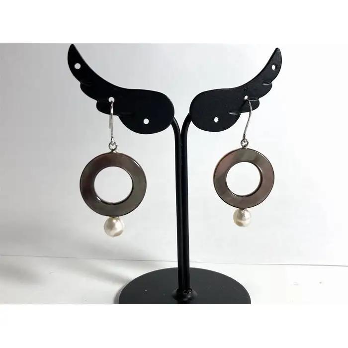 あこや真珠/黒蝶シェルピアス【パール ピアス 高級 しんじゅ あこや ファッション ギフト 贈り物 贈答 母の日  人気 おすすめ 高知県 南国市】