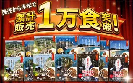 壱岐牛カレー辛口づくし《壱岐市》【アットマーク】 常温配送 カレー ご当地カレー レトルト 簡単調理[JDW040]