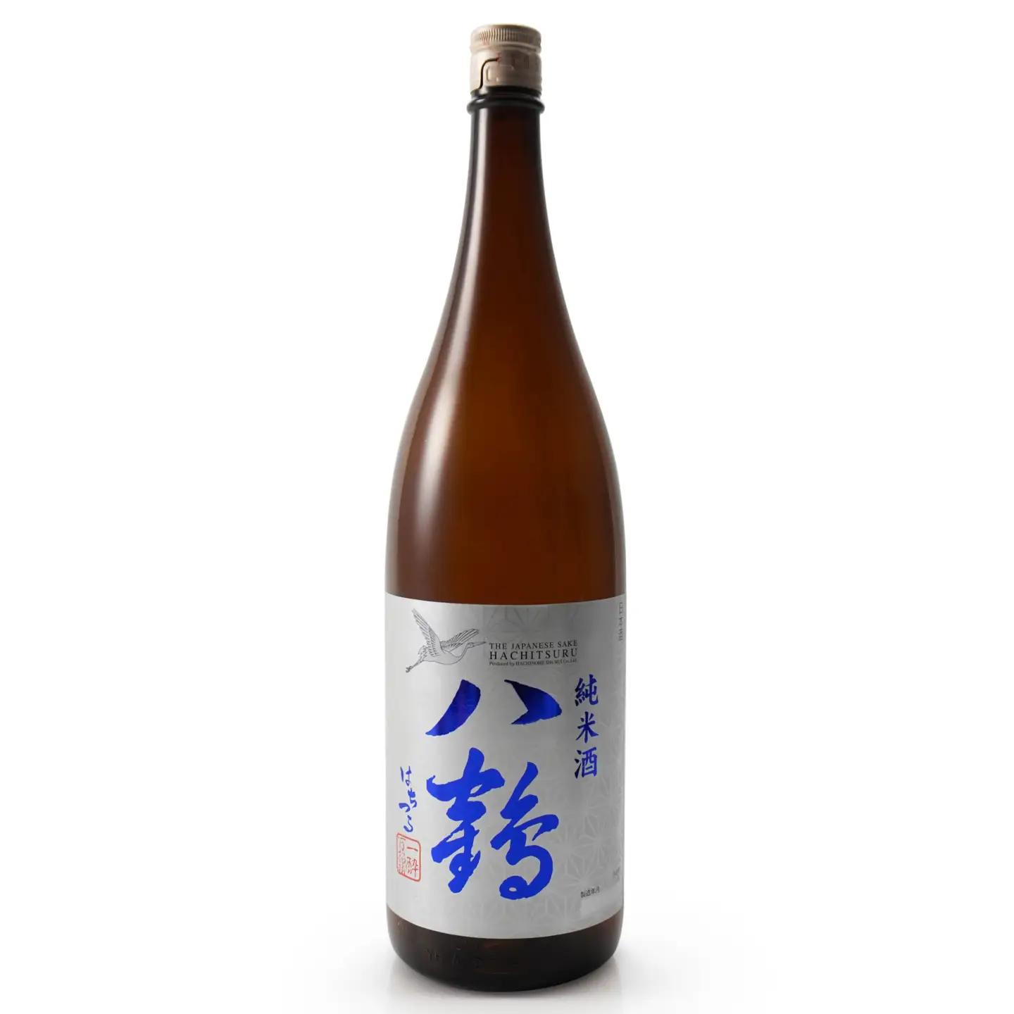 八鶴 純米酒 1.8L 15～16度 日本酒 お酒　