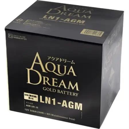 AQUADREAM GOLD 自動車始動用バッテリー 欧州車用 LN1 AGM 1個_家電製品 アウトドア・カー用品  _【配送不可地域：沖縄県】【1608364】