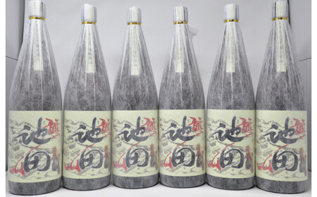 No.5041-4　焼酎 【池田旗山】一升瓶×6本セット