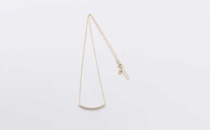K18YG　天然ダイヤモンド　ネックレス　0.50ct【N17780B】