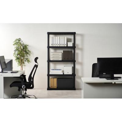 ふるさと納税 大河原町 プラスチックラック5段  ブラック　アイリスオーヤマ[53752850] |  | 02