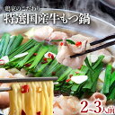【ふるさと納税】特選「鶏家」もつ鍋セット（2～3人前） ふるさと納税用セット モツ鍋 牛ホルモン もつなべ ホルモン鍋 牛モツ モツ もつ鍋 博多もつ鍋 牛もつ鍋 鍋セット 冷凍 送料無料