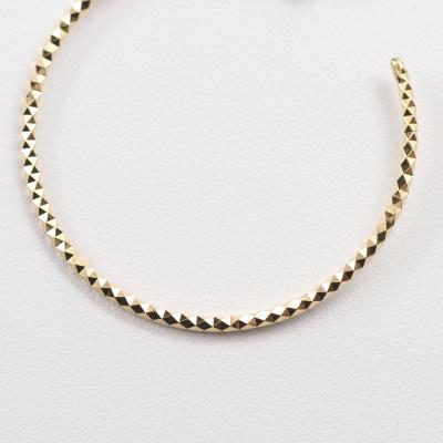 ふるさと納税 山梨県 【山梨県】【ジュエリー】K18 hoop/フープ ピアス　1ペア |  | 03
