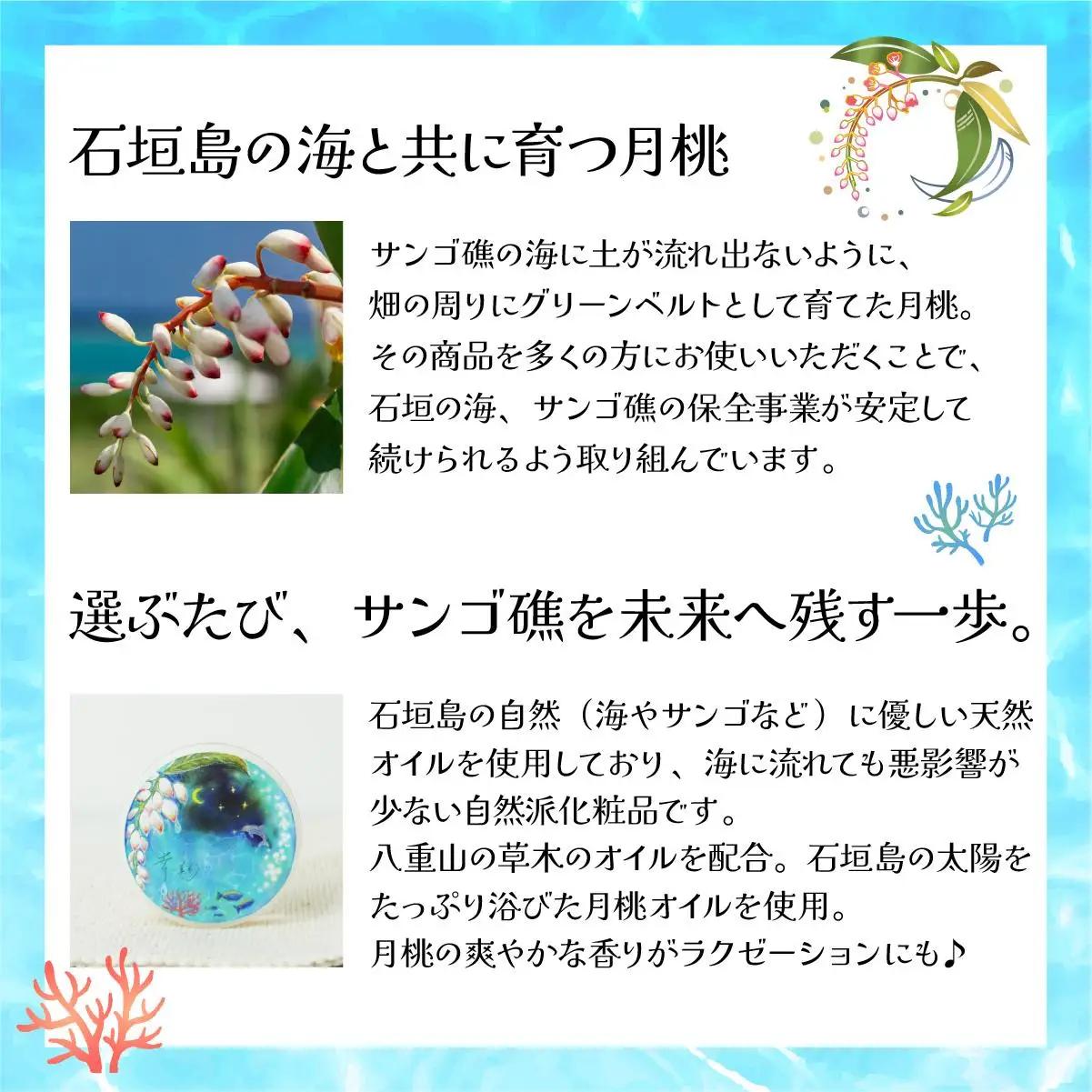 幸－美彩－さちちゅらいろ 月桃バーム（10g）OA-01