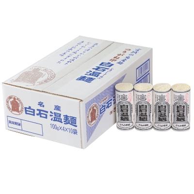 ふるさと納税 白石市 つりがね白石温麺(うーめん)　400g×10袋入(40食入) |  | 01