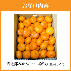 【みとよみかん】 寿太郎みかん 約5kg