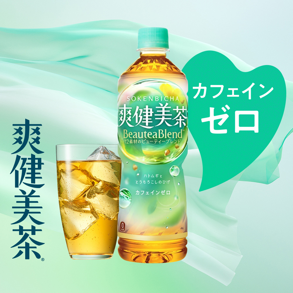 【２ヶ月定期便】爽健美茶＜BeauteaBlend＞600mlPET×24本 ｜コカ・コーラ 飲料 ドリンク 飲み物 お茶 北海道 札幌市