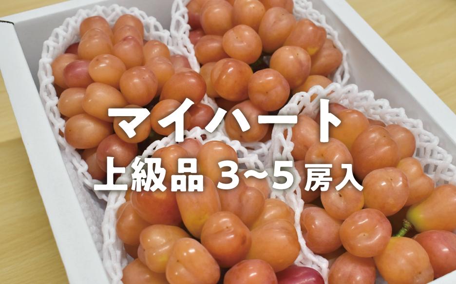
            KF-B053【きよとうファーム】ハートの形が可愛い！マイハート3-5房/計2.4kg~ (岡山県産)
          