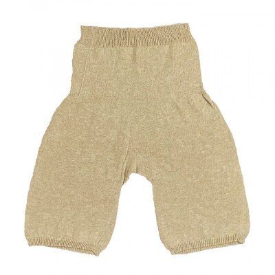 日本製 オーガニックコットン ゆるふわペチ 無縫製 ナチュラル (6645-7353)【1324165】