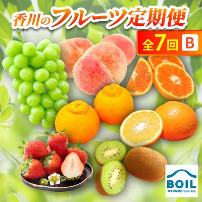 ふるさと納税 香川県 【発送月固定定期便】香川のフルーツ(7B)全7回