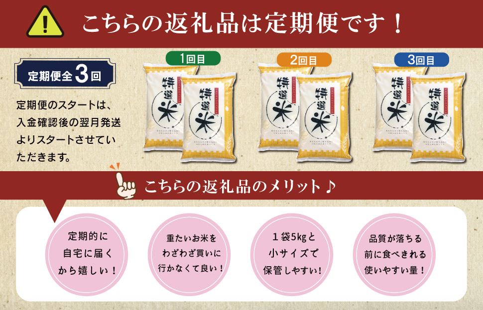 三重県産 特選米 コシヒカリ 10kg 定期便 ふるさと納税 ふるさと 米 コメ こめ おこめ ギフト プレゼント 贈答 贈り物 御祝い お祝い返礼品 人気 お取り寄せ 三重米 お米 新米 白米 精米