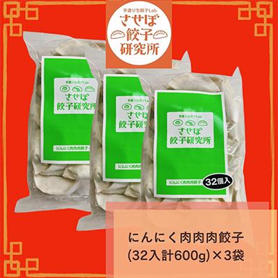 ふるさと納税 佐世保市 【発送月固定定期便】 させぼ餃子研究所 にんにく肉肉肉餃子 計96個×全4回 |  | 01