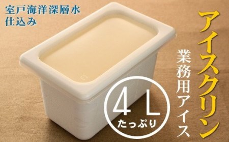 アイスクリーム4L アイスクリン アイスクリーム