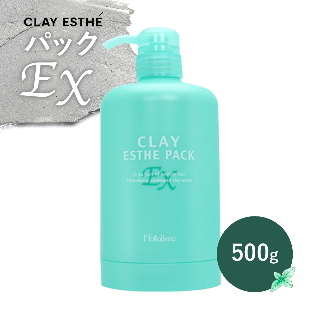 トリートメント クレイエステ パック EX 500g《30日以内に出荷予定(土日祝除く)》茨城県 結城市 化粧品 ヘアケア トリートメント ミント スカルプ ヘアエステ クレイ 詰め替え用 ケア用品 ヘア 美容【配送不可地域あり】(沖縄・離島)---yuki_s_64_500g---