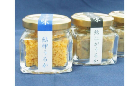 四万十鮎のうるかセット （110g） 塩辛 にがうるか うるか おつまみ 珍味 発酵食品 鮎 あゆ アユ 魚 魚介 川魚 瓶詰 セット ソース ／Ess-03 