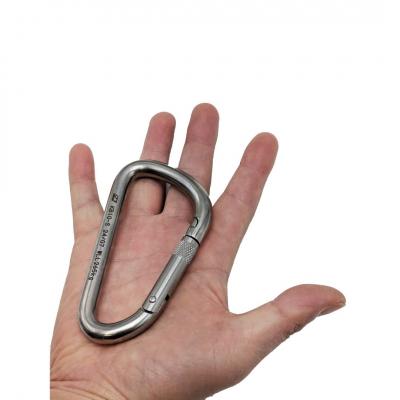 ふるさと納税 三条市 燕三条製 ステンレスカラビナ 5個組 [アイガーツール] 【039S018】 |  | 01