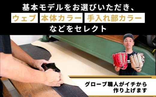 軟式用オーダーグローブ