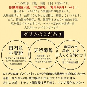 【定期便】天然酵母パン お楽しみ詰合せセット 月1回 計4回お届け！※北海道・沖縄、その他離島・諸島へのお届け不可  パン 無添加パン 天然酵母パン 国産素材パン 京都パン 菓子パン 食パン