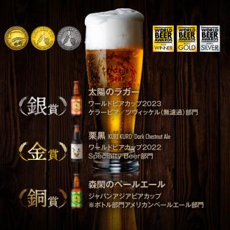 宮崎ひでじビール定番と栗黒8本セット N073-YZA930