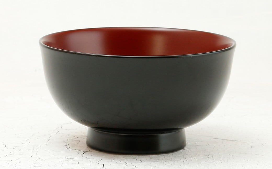 【滴生舎】浄法寺漆器 浄漆椀（中） 外黒内朱