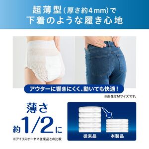 【36枚入り×3パック】大人用おむつリフィール 快適下着 超薄型パンツ Sサイズ 36枚入 NAD-S36-2 大人用おむつ 紙おむつ パンツタイプ 超薄型 スピード吸収 消臭 紙パンツ リハビリ 旅