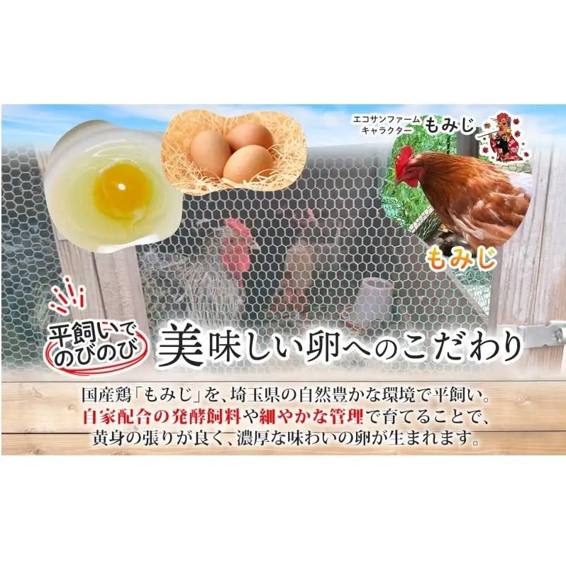 平飼いモミジの有精卵 12個 平飼い 卵 有精卵 もみじ こだわり 国産 鶏卵 赤玉 発酵飼料 濃厚 たまご かけご飯 スイーツ お取り寄せ 産地直送 朝食 エコサンファーム 埼玉県 蓮田市