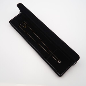 K18 0.1ct ダイヤモンド ペンダントネックレス　FHH-019838