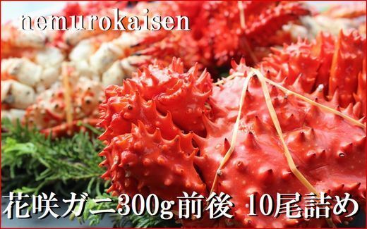 
                  C-57047 【北海道根室産】花咲ガニ300g×10尾
                