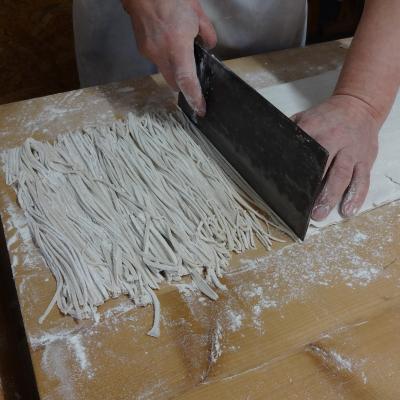 ふるさと納税 むつ市 冷凍十割茹で蕎麦(ざる用　6食分) |  | 03