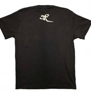 手描きTシャツ 仏画 薬師如来 黒 (半袖 XLサイズ)【1615675】