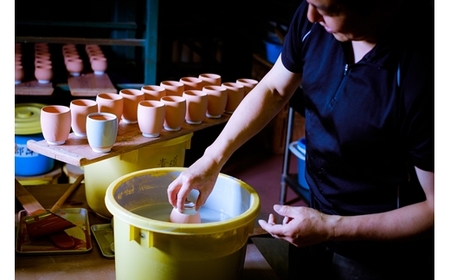 北海道のやきもの  こぶ志窯 湯呑2色セット【03106】