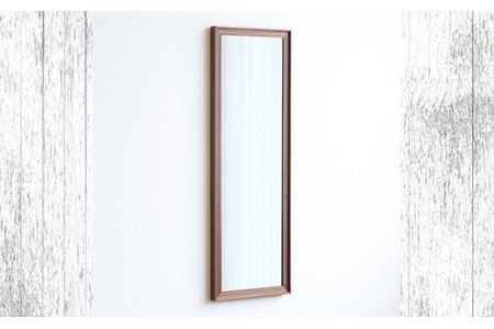 No.631-01 府中市の家具　Mirror VALLE　42×126　ウォールナット