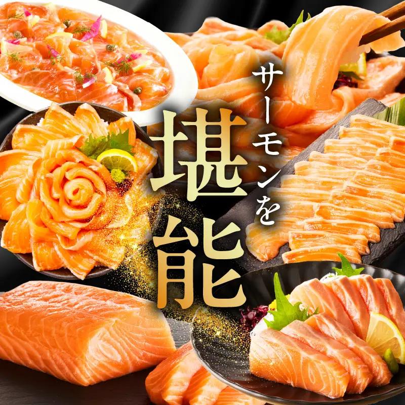 アトランティックサーモン 1kg（200g×5）小分け 訳あり サーモン