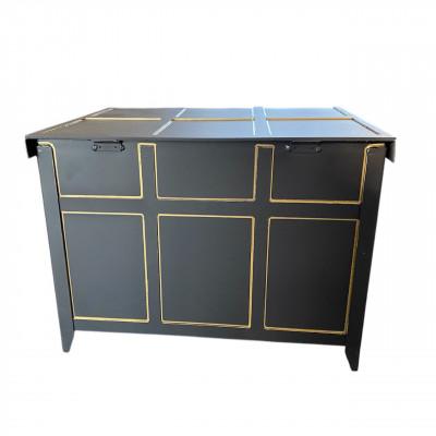 ふるさと納税 みよし市 『焼却炉の鈴木工業』　鉄製　宝箱 |  | 03