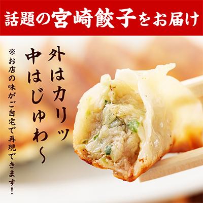 ふるさと納税 宮崎市 市場で製造直売の餃子!　8パック合計96個セット |  | 01