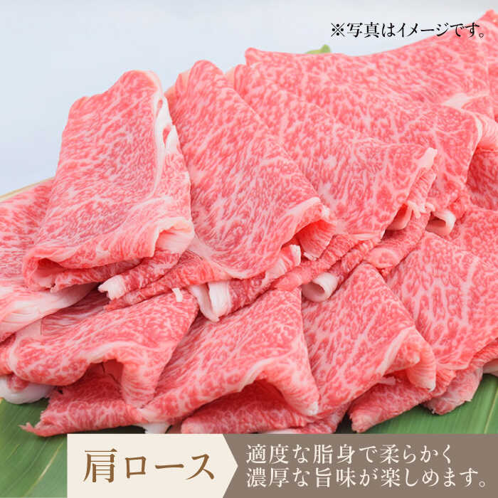 【3回定期便】佐賀牛 しゃぶしゃぶ用肩ロース 500g ミートフーズ華松/吉野ヶ里町 [FAY097]