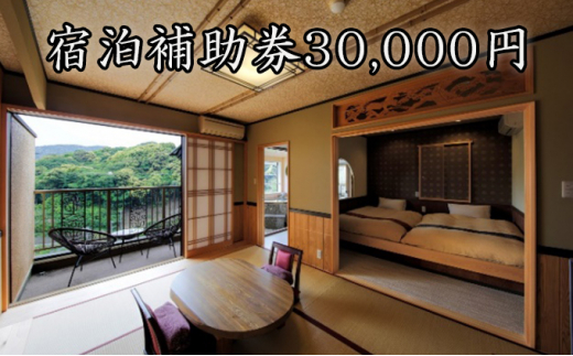 
たっぷり河津旅宿泊補助券（30，000円） [№5227-0097]
