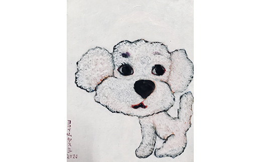 
アーティストが『愛しいペットのポートレート』描きます サムホールサイズ 227×158mm(縦横対応)【アート サムホールサイズ　油絵 横井山泰 美術 作家 227×158mm 神奈川県 小田原市 】
