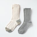 【ふるさと納税】＼お買い物マラソン×ポイントアップ／016SOUKI SOCKS Puffy・Woodyソックスセット/Mサイズ / 国産 日本製 靴下 くつした ソックス ローゲージ ふっくら SOUKI 男性 紳士 メンズ 25cm 26cm 27cm おしゃれ かわいい オールシーズン