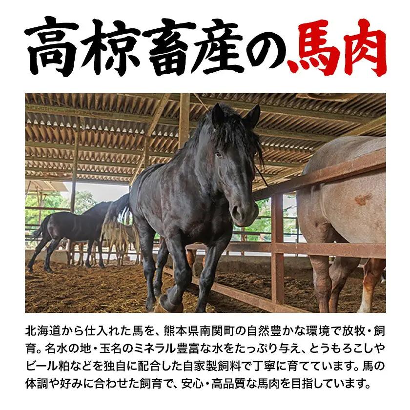 馬肉 馬刺し 自家牧場産 馬刺し極上 4種セット 1010g 高椋畜産《60日以内に出荷予定(土日祝除く)》