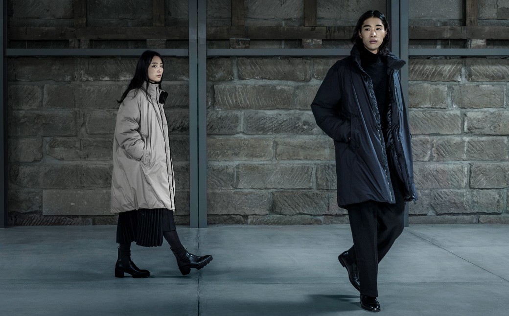 ＜UNISEX＞北海道ダウン：RETAR NUY/レタールヌイ［TANNE］LONG DOWN COAT［SAND BEIGE］