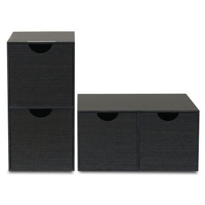 ふるさと納税 和歌山市 バスク ミニ収納ボックス S ブラウン 2個組 コンパクトでおしゃれな収納ボックス |  | 02