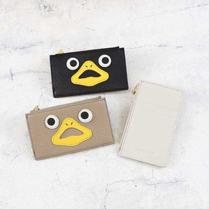 【ダックフラグメントケース/全20色】思わず誰かに見せたくなる/身軽に時短決済♪最薄 最軽量のスマート財布 ミニ フラグメントケース カードケース コンパクト 名刺入れ くちばし プレゼント ピンク