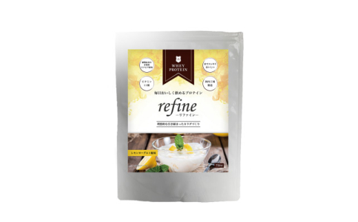 refine ホエイプロテイン レモンヨーグルト風味【1620226】
