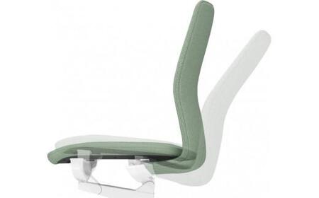 Mfa1_コクヨチェアー　ファブレ革張り(ブラック)／ストライプタイプ／カーペット用（Wキャスター）　／在宅ワーク・テレワークにお勧めの椅子