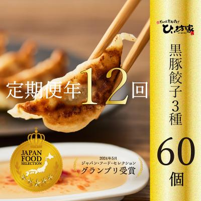 ふるさと納税 南九州市 【全12回】ひぃ坊家の餃子定期便